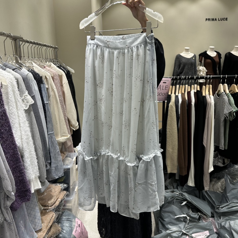 PRIMA LUCE韓國直郵㊣女裝新品時尚熱賣人氣職業25秋冬長裙CHARLOTTE長裙圖色2