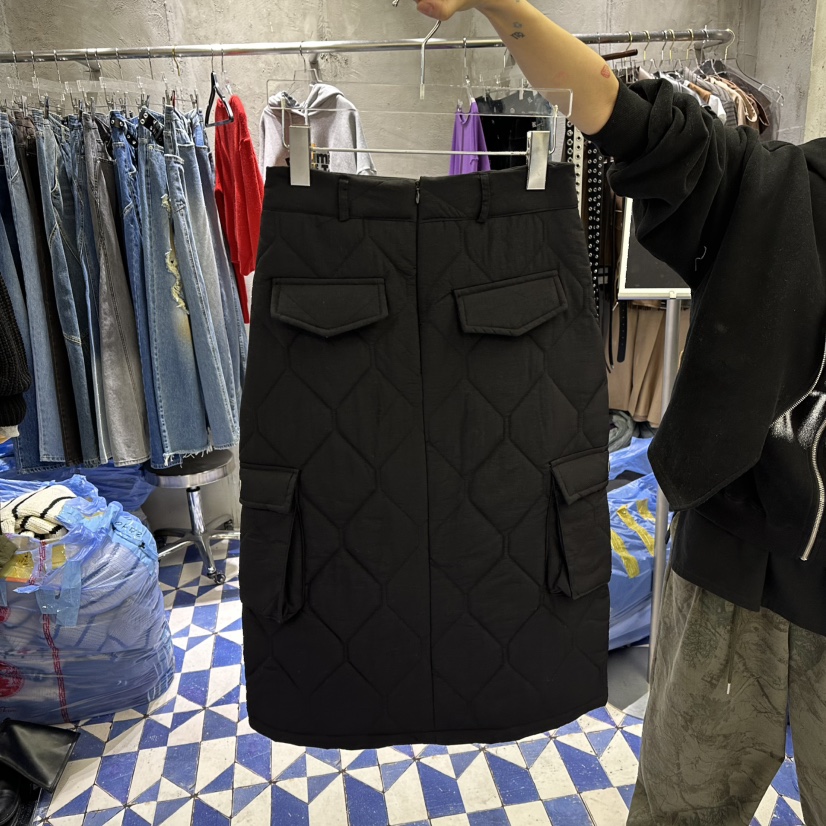 AMOUR東大門㊣實拍女裝新品人氣職業25秋冬休閑真品時尚長裙AMOUR長裙