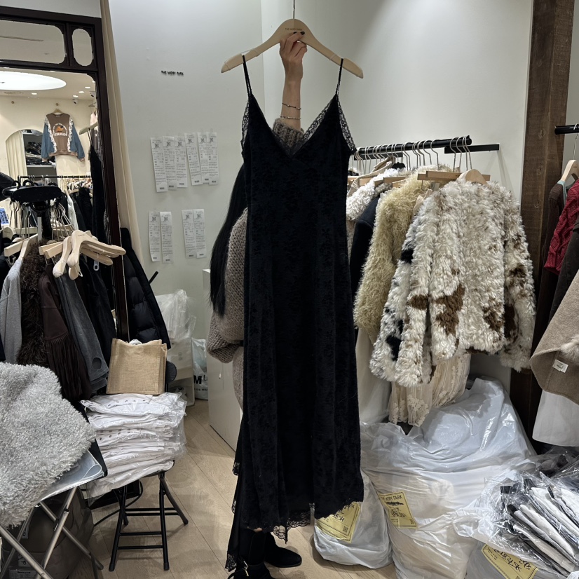 THEMORYPARK東大門㊣代購女裝新款時尚人氣熱賣職業連衣裙蕾絲THE MORY PARK連衣裙圖色2