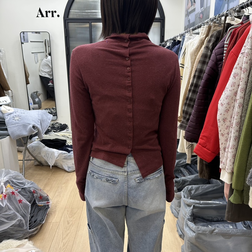 ARR東大門㊣直郵女裝新款時尚人氣真品25秋冬休閑推薦長袖T恤ARR長袖T恤