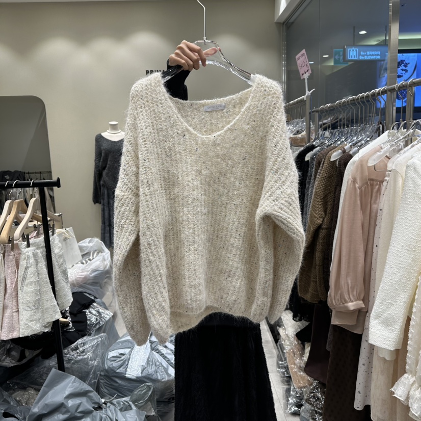 PRIMA LUCE韓國代購㊣女裝新款熱賣職業人氣時尚推薦針織衫CHARLOTTE針織衫圖色1