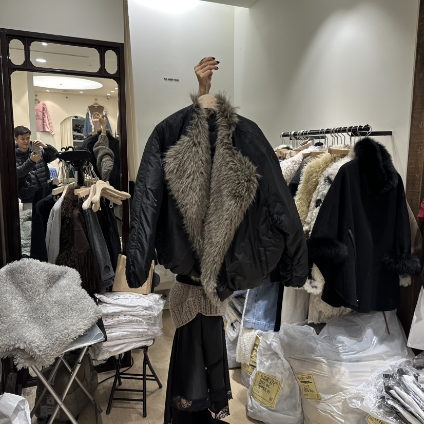 THEMORYPARK韓國代購㊣女士新款熱賣人氣職業推薦時尚25秋冬夾克THE MORY PARK夾克圖色1