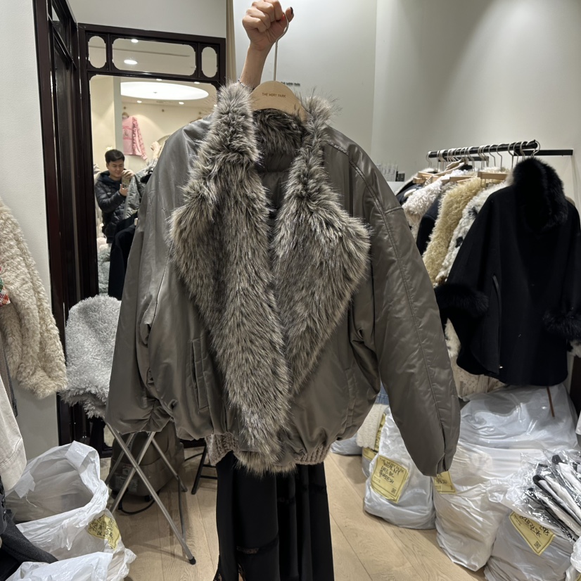 THEMORYPARK韓國代購㊣女士新款熱賣人氣職業推薦時尚25秋冬夾克THE MORY PARK夾克圖色2