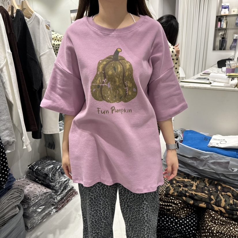 COMBO韓國代購㊣女士新款職業25秋冬真品休閑人氣熱賣推薦T恤COM_BOT恤圖色2