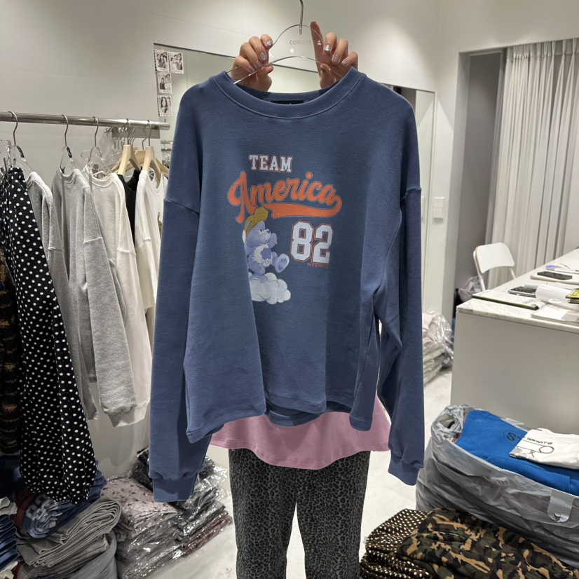 COMBO東大門㊣代購女裝新款時尚真品人氣熱賣25秋冬長袖T恤COM_BO長袖T恤圖色3