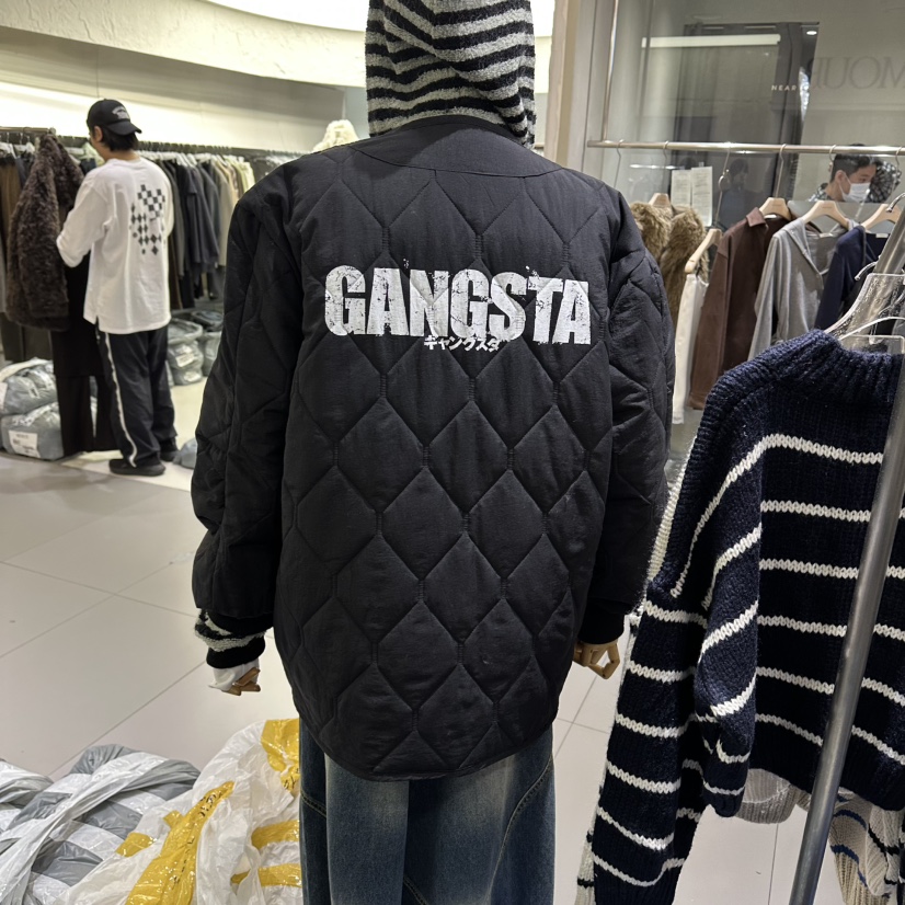 AMOUR東大門㊣直郵女士新款人氣真品職業休閑短款棉服絎縫棉AMOUR短款棉服