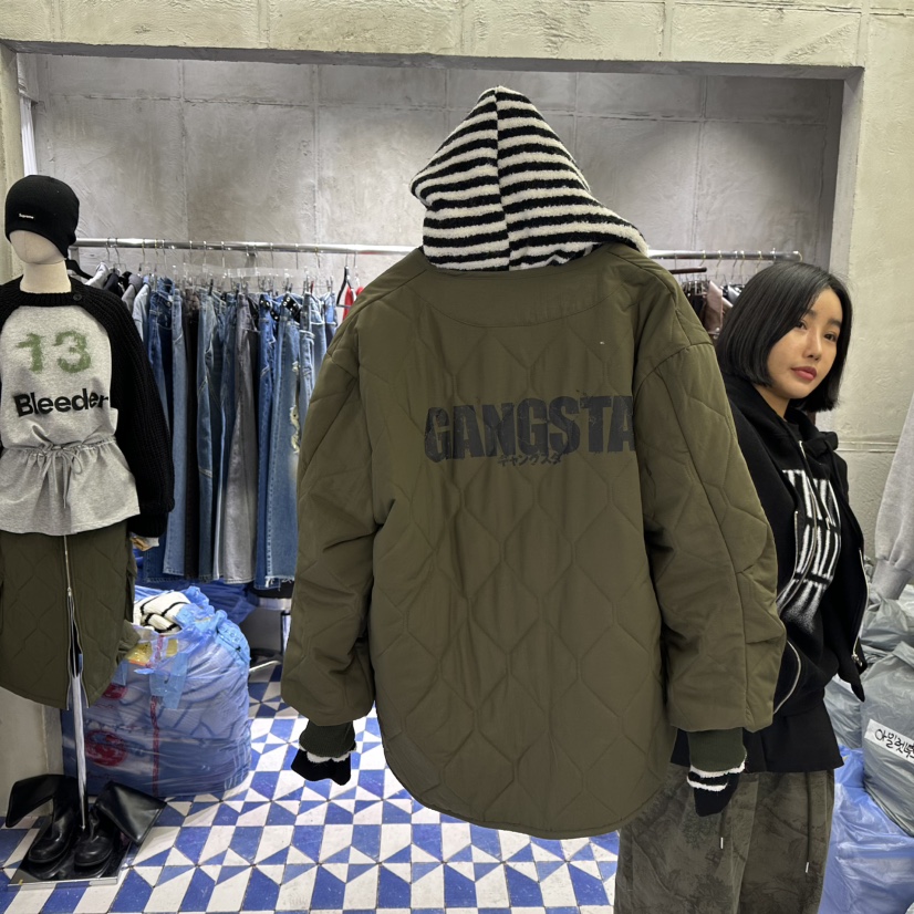 AMOUR東大門㊣直郵女士新款人氣真品職業休閑短款棉服絎縫棉AMOUR短款棉服