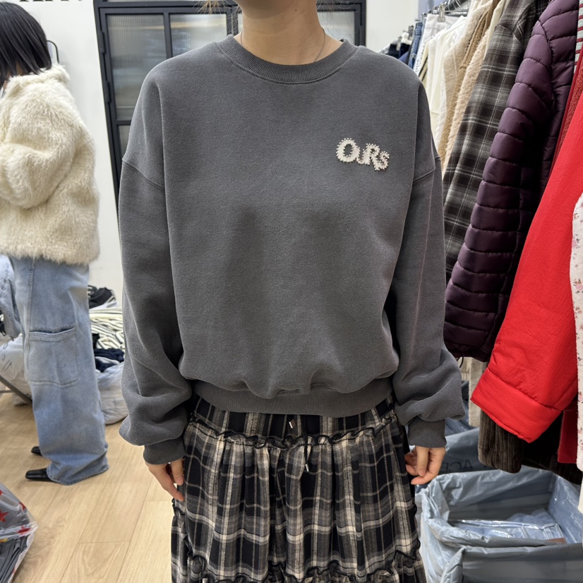 ARR東大門㊣代購女裝新款休閑人氣熱賣真品25秋冬時尚推薦衛衣ARR衛衣圖色2