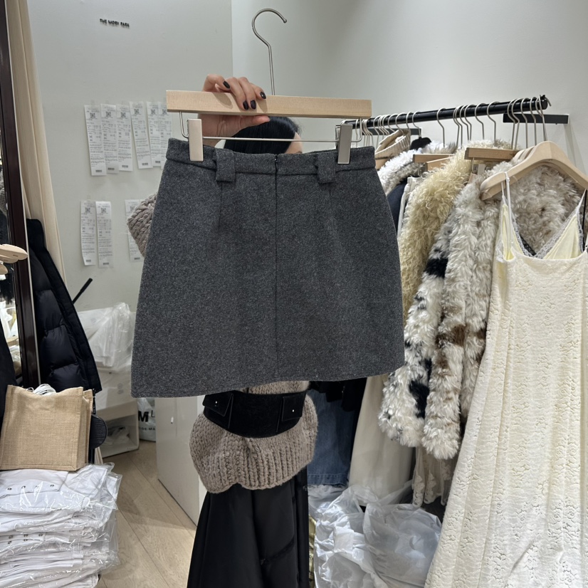 THEMORYPARK韓國代購㊣女裝新款25秋冬時尚真品熱賣推薦裙褲THE MORY PARK裙褲