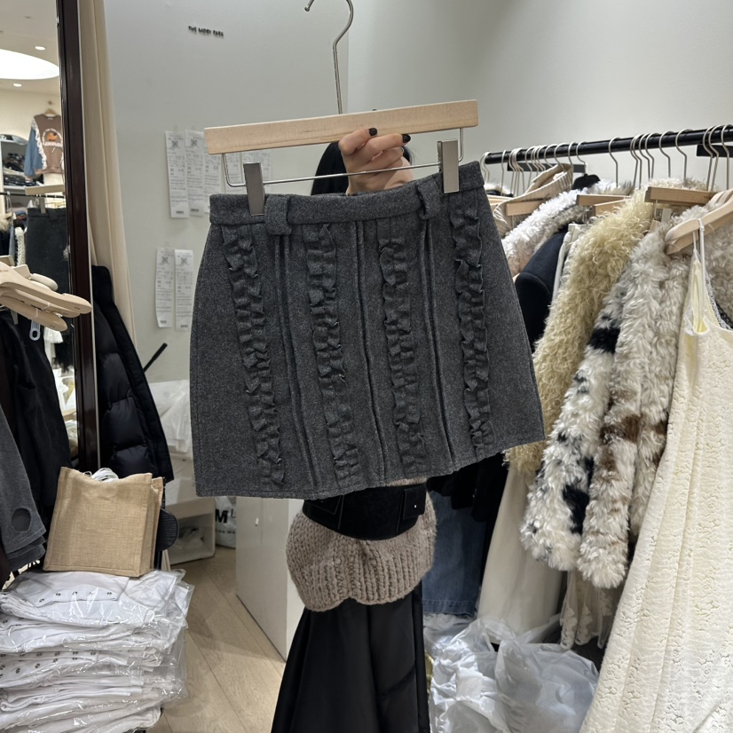 THEMORYPARK韓國代購㊣女裝新款25秋冬時尚真品熱賣推薦裙褲THE MORY PARK裙褲圖色1