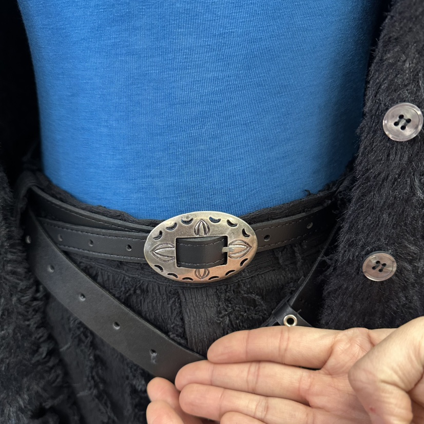 AMOUR韓國代購㊣女士新款25秋冬職業時尚休閑真品人氣腰帶腰帶AMOUR腰帶