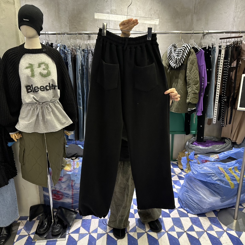 AMOUR韓國直郵㊣女裝新款時尚真品推薦休閑25秋冬休閑褲加絨AMOUR休閑褲