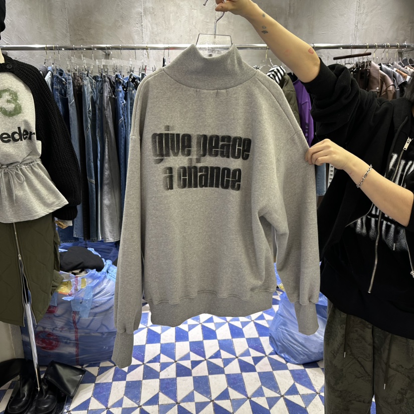 AMOUR東大門㊣直郵女裝新款時尚休閑推薦職業25秋冬衛衣加絨AMOUR衛衣