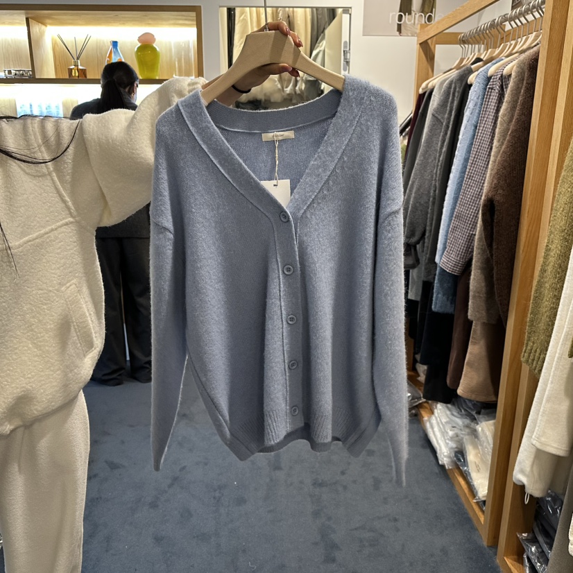 ROUNDER韓國代購㊣女裝新品真品推薦時尚休閑人氣職業熱賣毛衣ROUNDER毛衣圖色3