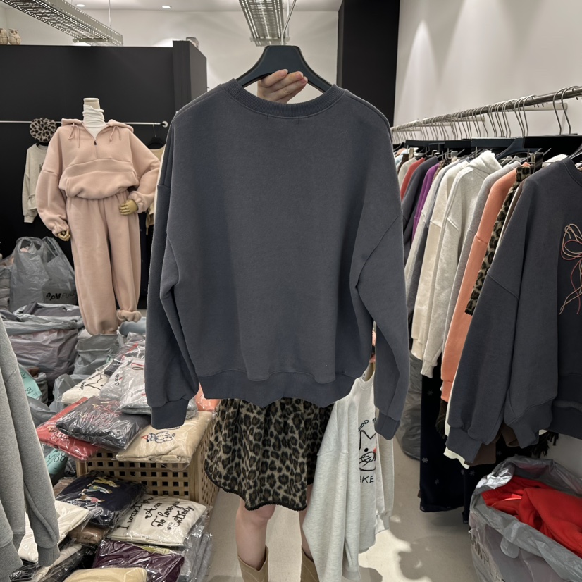 A.CES韓國直郵㊣女士新品推薦25秋冬人氣時尚真品職業衛衣A.CES衛衣