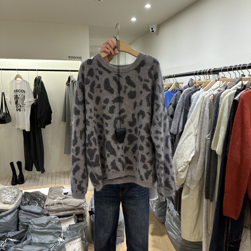 WINSOME東大門㊣實拍女裝新款人氣推薦職業熱賣25秋冬針織衫WINSOME針織衫圖色1