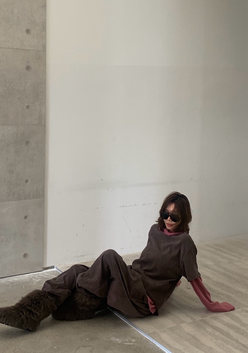 PARIS MATCH東大門㊣代購女裝新款25秋冬休閑時尚T恤不含內搭PARIS MATCHT恤