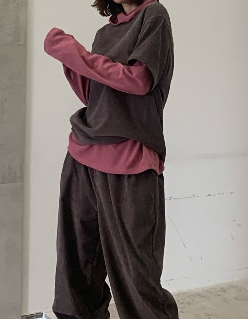 PARIS MATCH東大門㊣代購女裝新款25秋冬休閑時尚T恤不含內搭PARIS MATCHT恤