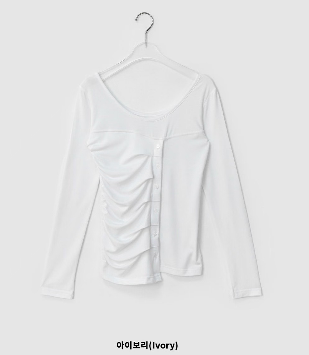 UGIPAL東大門㊣直郵女士新品職業推薦人氣真品25秋冬長袖T恤UGIPAL長袖T恤圖色3