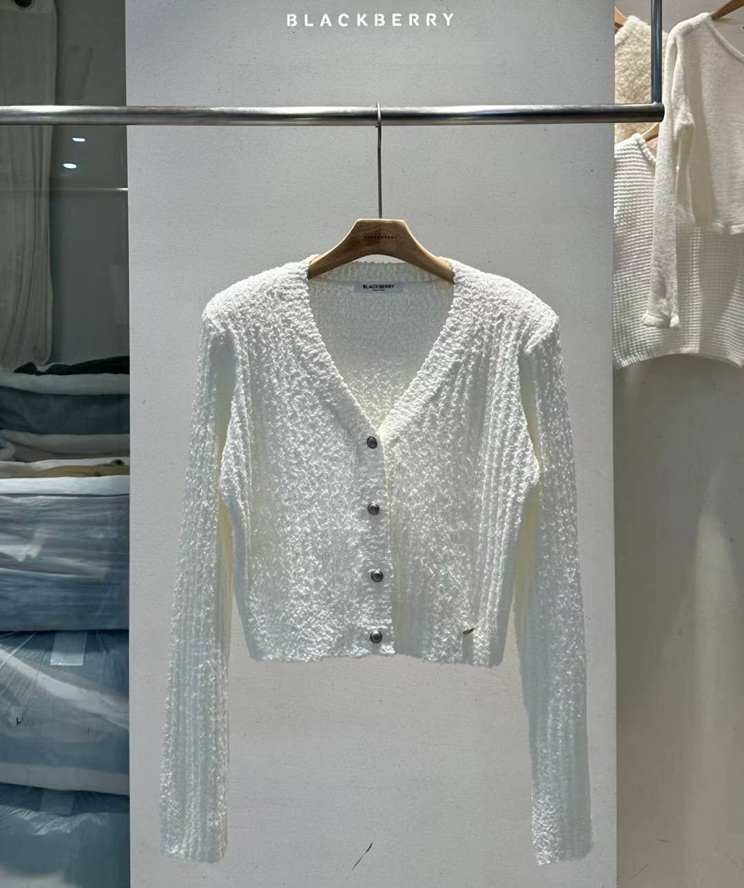 BLACKBERRY韓國直郵㊣女士新款熱賣休閑職業人氣時尚針織衫BLACKBERRY針織衫