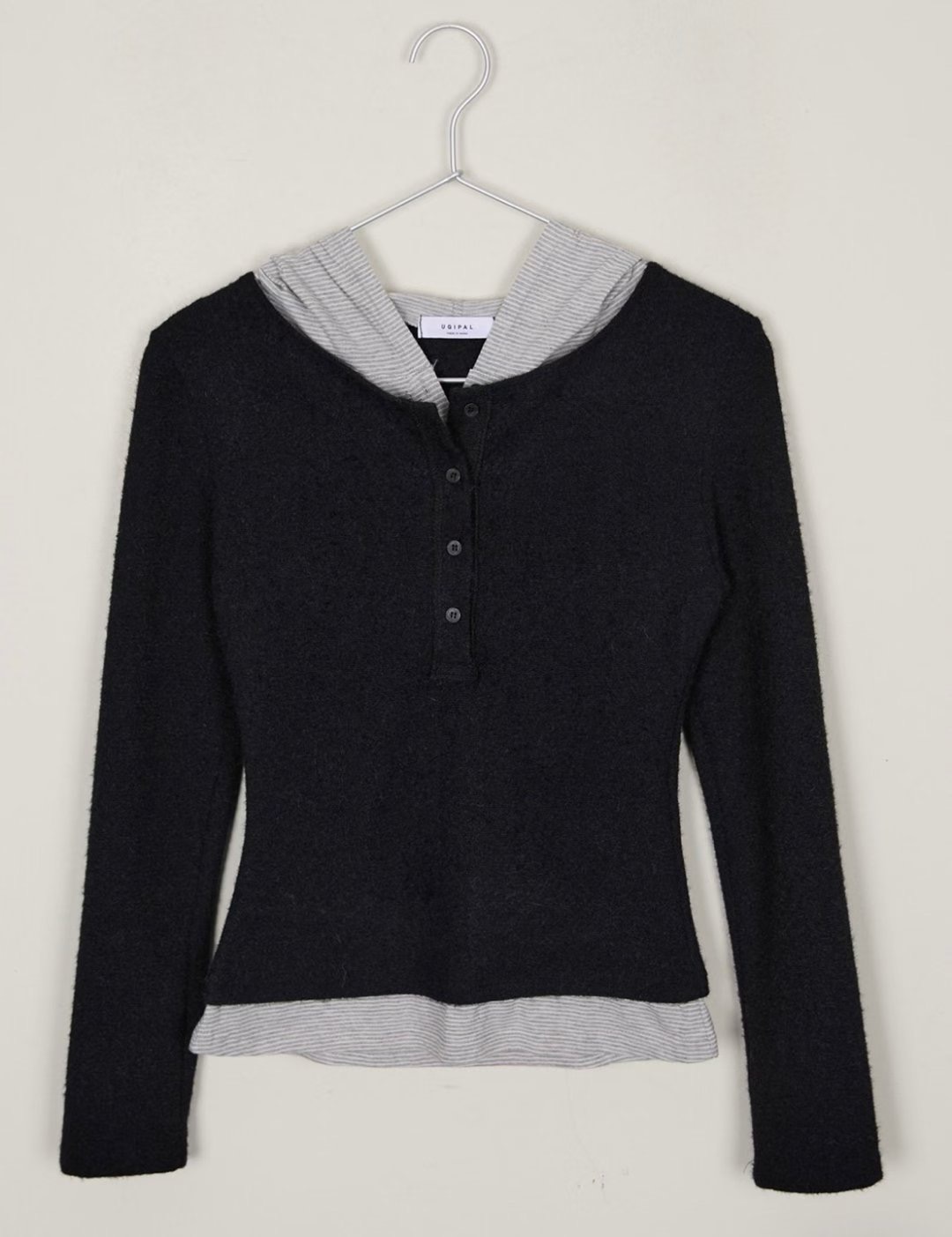 UGIPAL韓國直郵㊣女裝新款休閑職業真品推薦時尚人氣長袖T恤UGIPAL長袖T恤圖色1