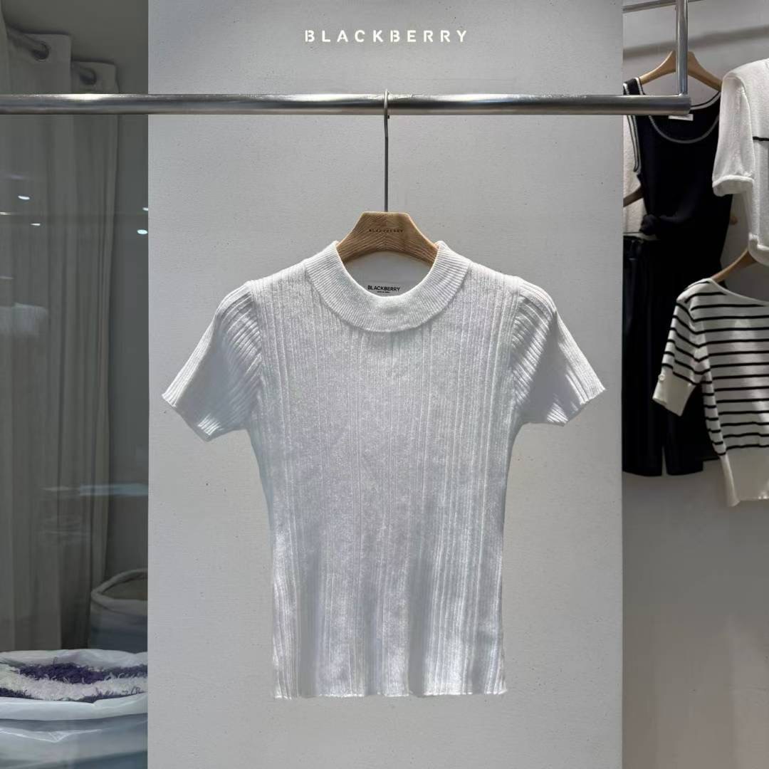 BLACKBERRY東大門㊣代購女裝新款時尚人氣熱賣休閑25秋冬針織衫BLACKBERRY針織衫圖色1
