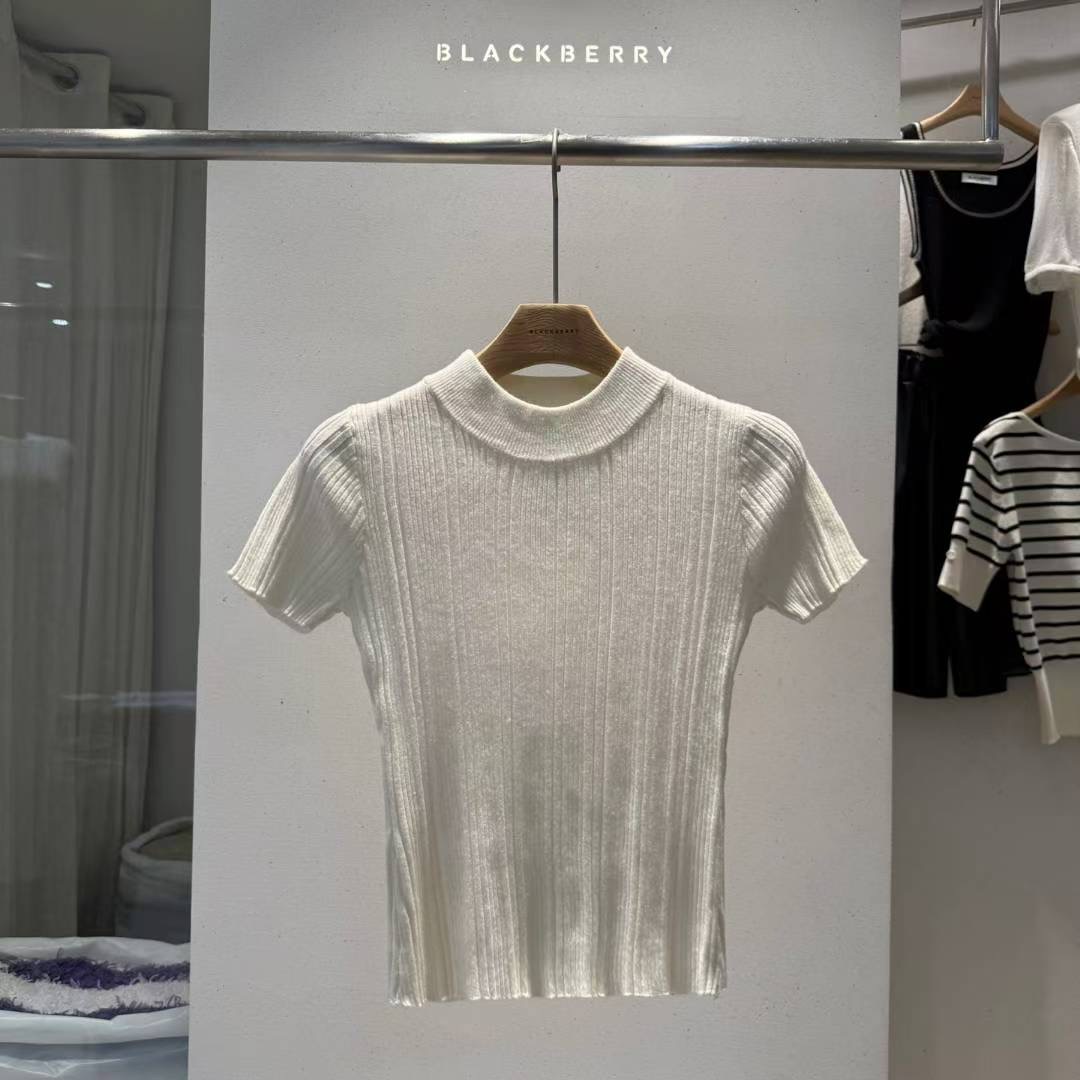 BLACKBERRY東大門㊣代購女裝新款時尚人氣熱賣休閑25秋冬針織衫BLACKBERRY針織衫圖色2