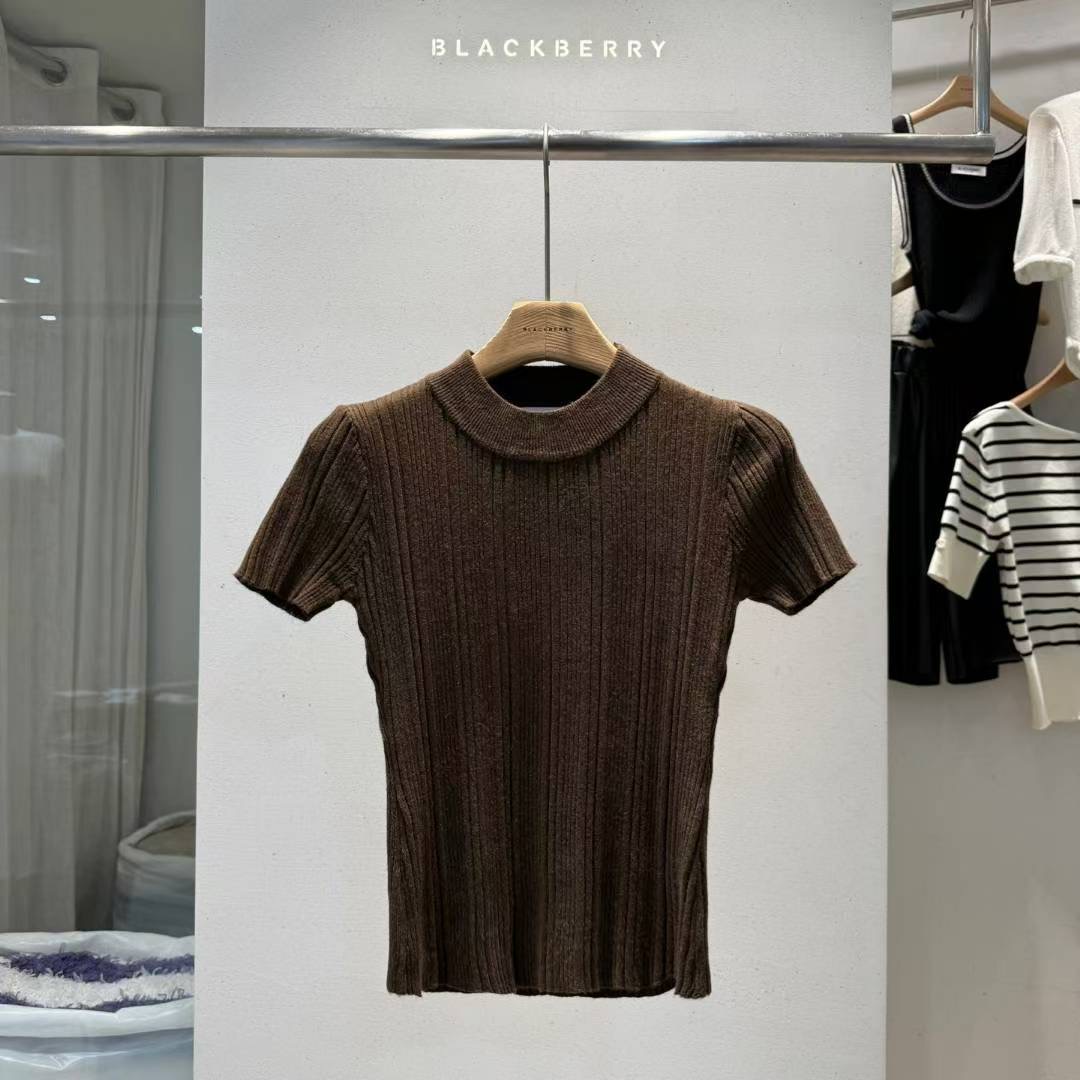 BLACKBERRY東大門㊣代購女裝新款時尚人氣熱賣休閑25秋冬針織衫BLACKBERRY針織衫圖色4