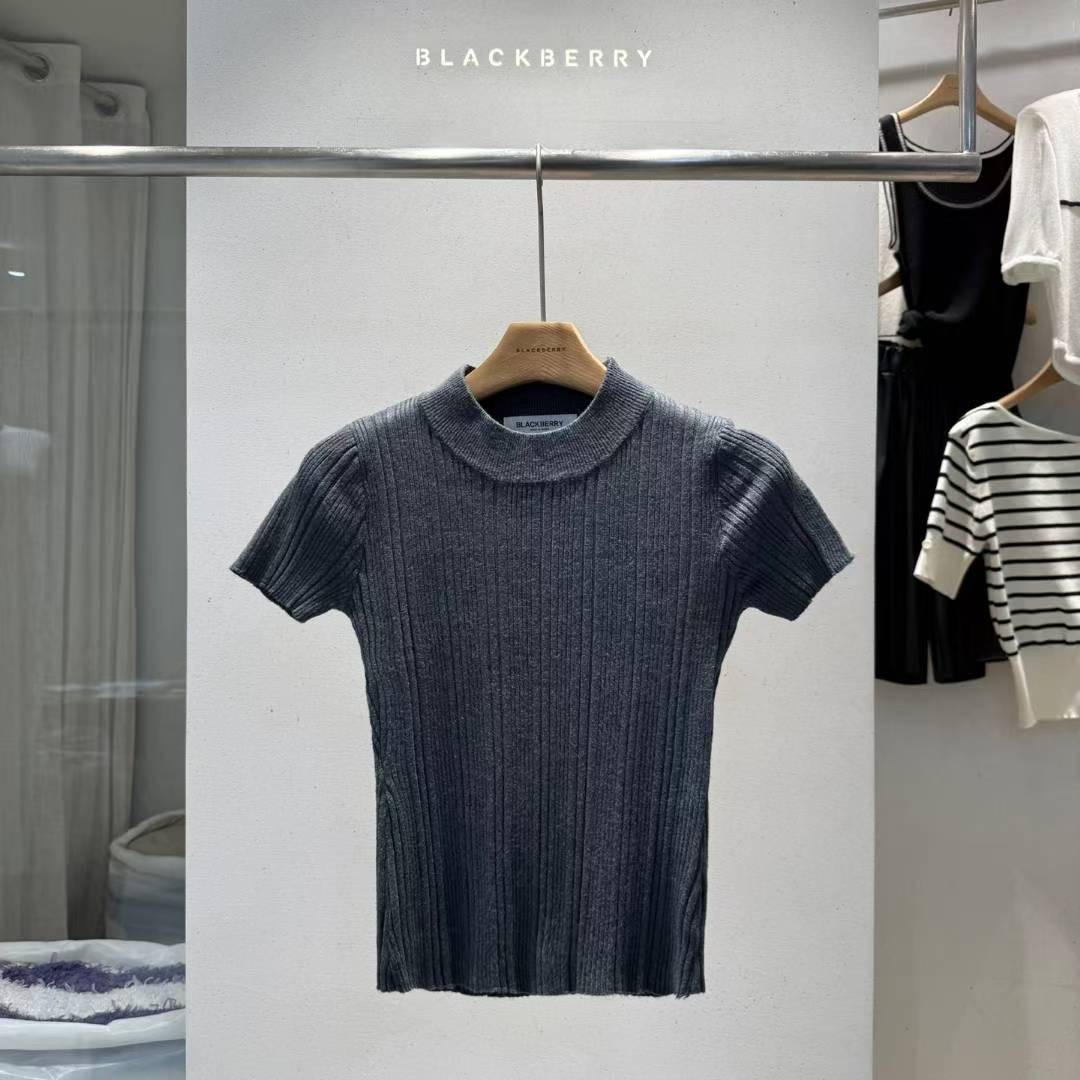BLACKBERRY東大門㊣代購女裝新款時尚人氣熱賣休閑25秋冬針織衫BLACKBERRY針織衫圖色5