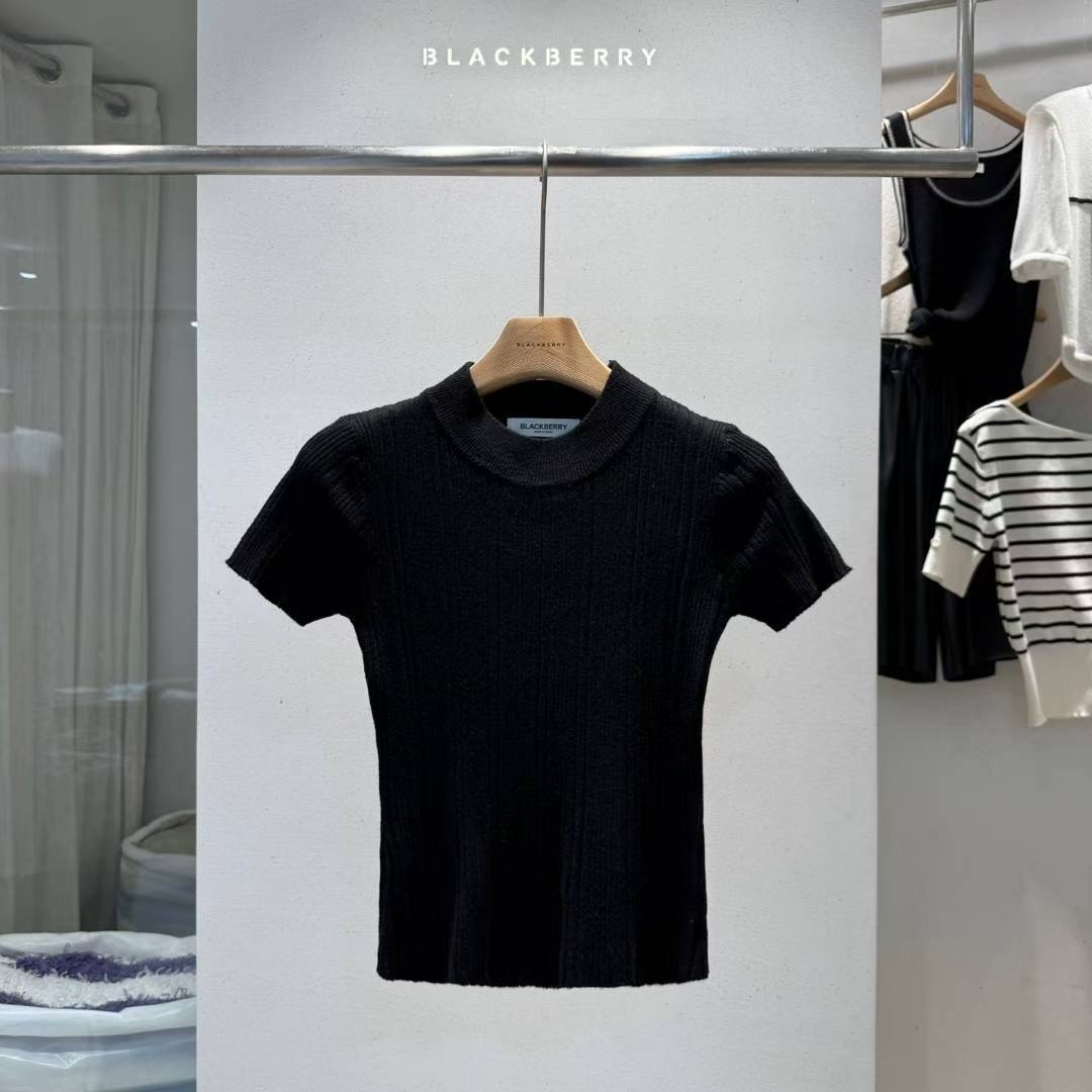 BLACKBERRY東大門㊣代購女裝新款時尚人氣熱賣休閑25秋冬針織衫BLACKBERRY針織衫圖色6