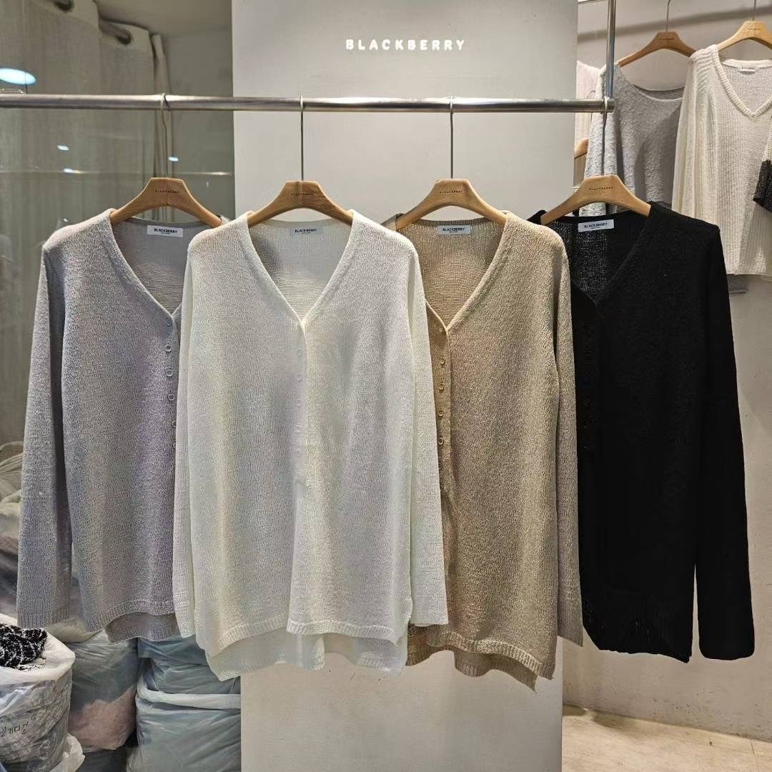BLACKBERRY東大門㊣實拍女士新品推薦職業25秋冬時尚針織衫BLACKBERRY針織衫