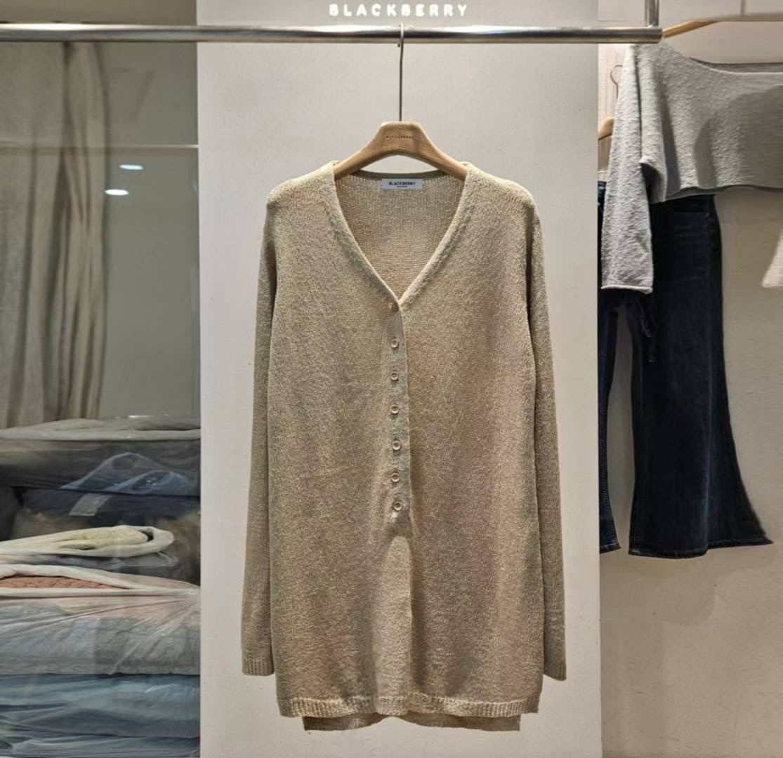BLACKBERRY東大門㊣實拍女士新品推薦職業25秋冬時尚針織衫BLACKBERRY針織衫圖色2