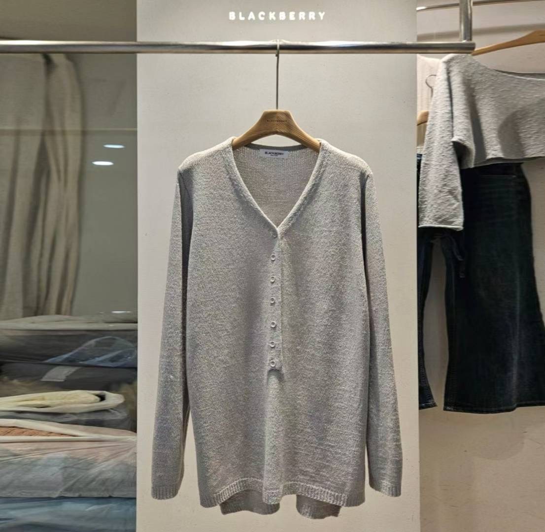 BLACKBERRY東大門㊣實拍女士新品推薦職業25秋冬時尚針織衫BLACKBERRY針織衫圖色3
