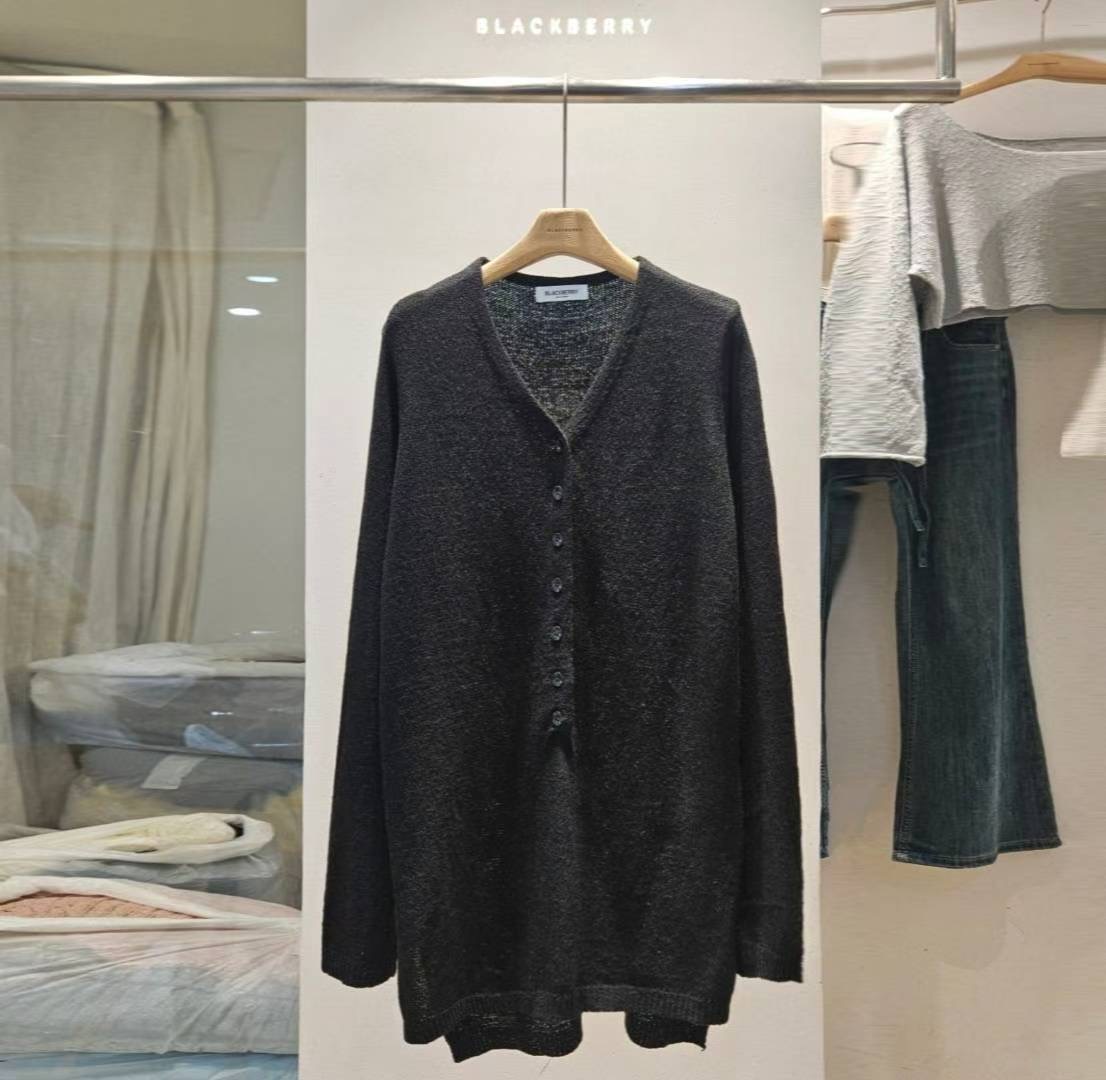 BLACKBERRY東大門㊣實拍女士新品推薦職業25秋冬時尚針織衫BLACKBERRY針織衫圖色4