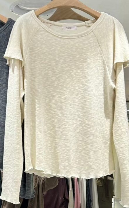 UGIPAL東大門㊣代購女裝新品人氣時尚熱賣休閑推薦25秋冬長袖T恤UGIPAL長袖T恤圖色3