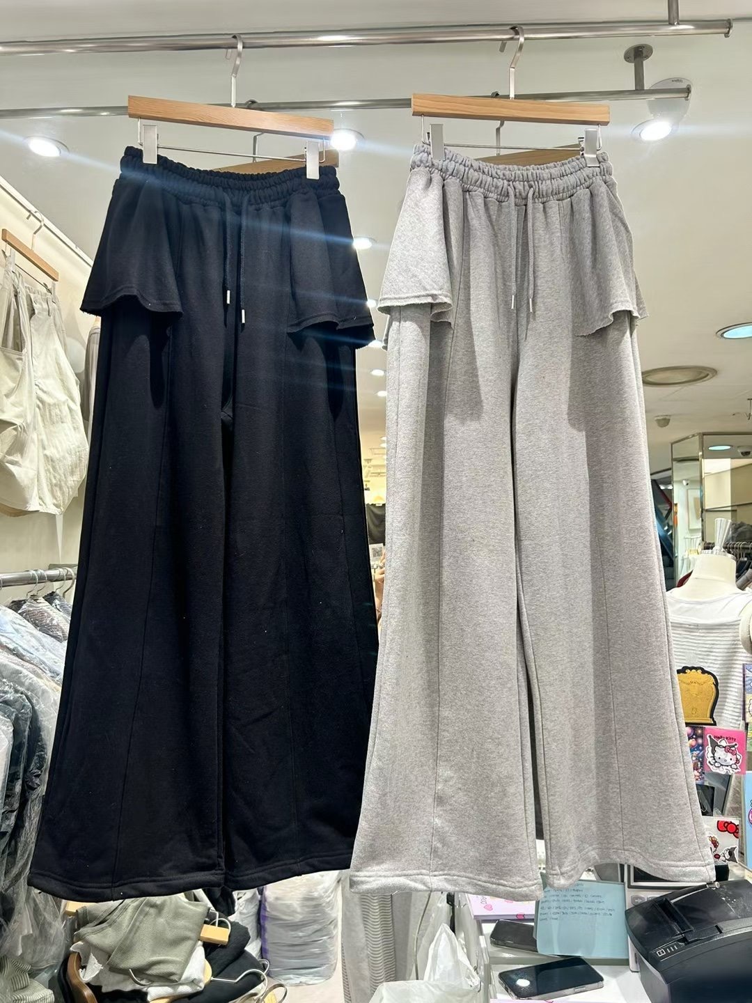 UGIPAL韓國代購㊣女裝新款職業真品休閑熱賣時尚裙褲荷葉邊UGIPAL裙褲