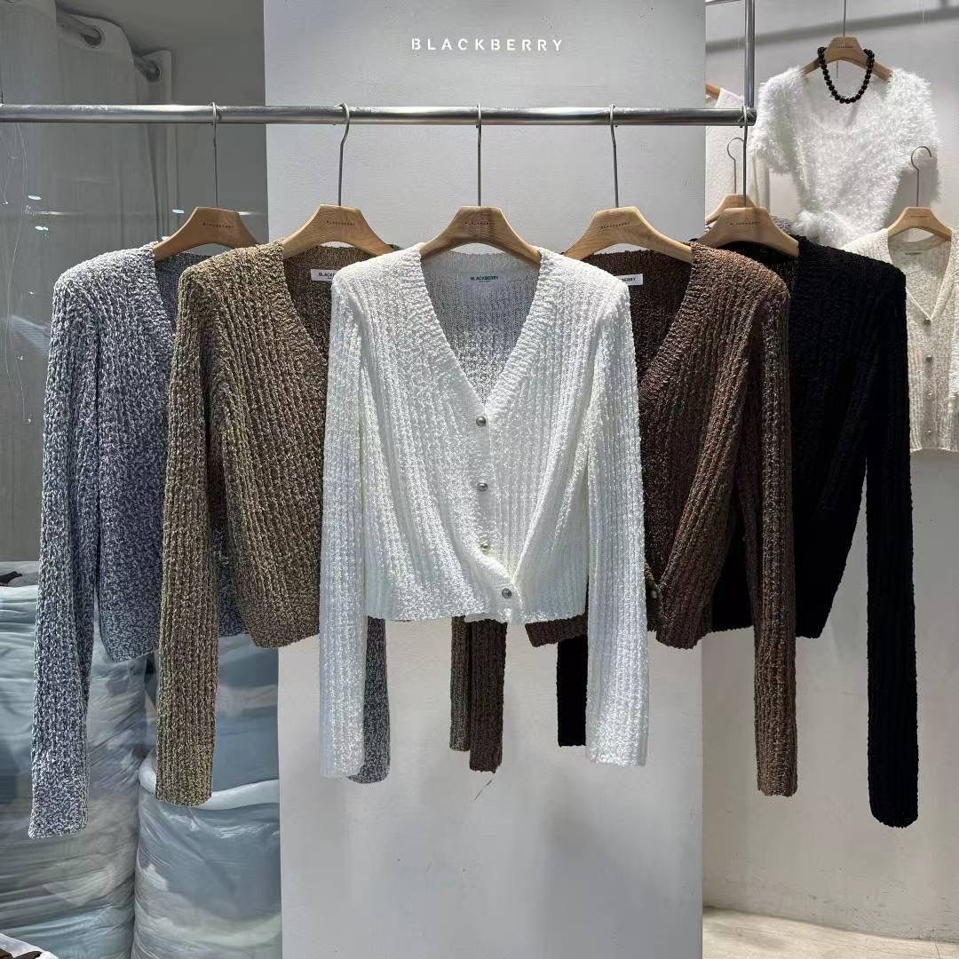 BLACKBERRY東大門㊣直郵女士新款真品人氣熱賣時尚職業針織衫BLACKBERRY針織衫