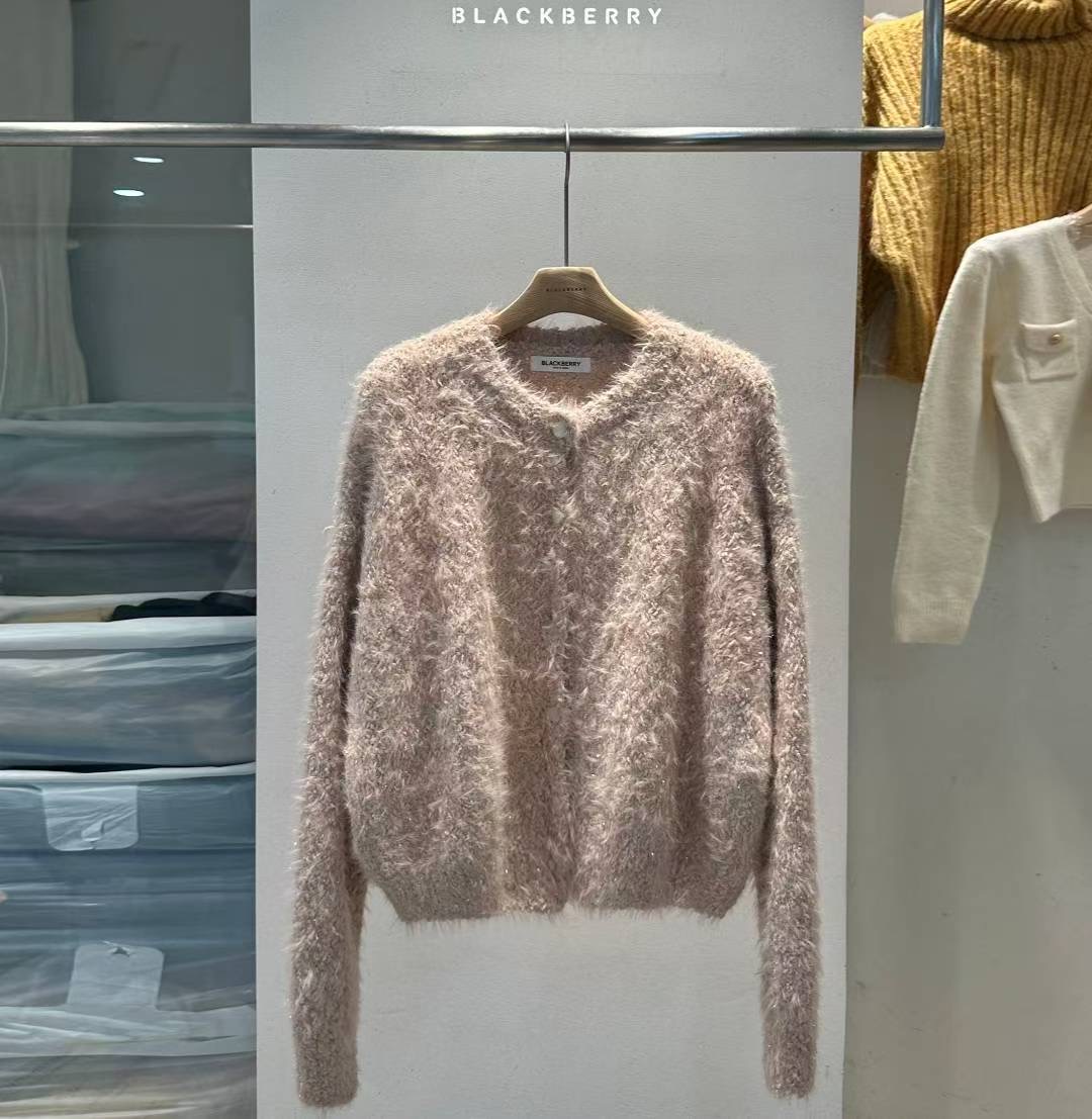 BLACKBERRY東大門㊣直郵女裝新品時尚熱賣人氣休閑25秋冬針織衫BLACKBERRY針織衫圖色2