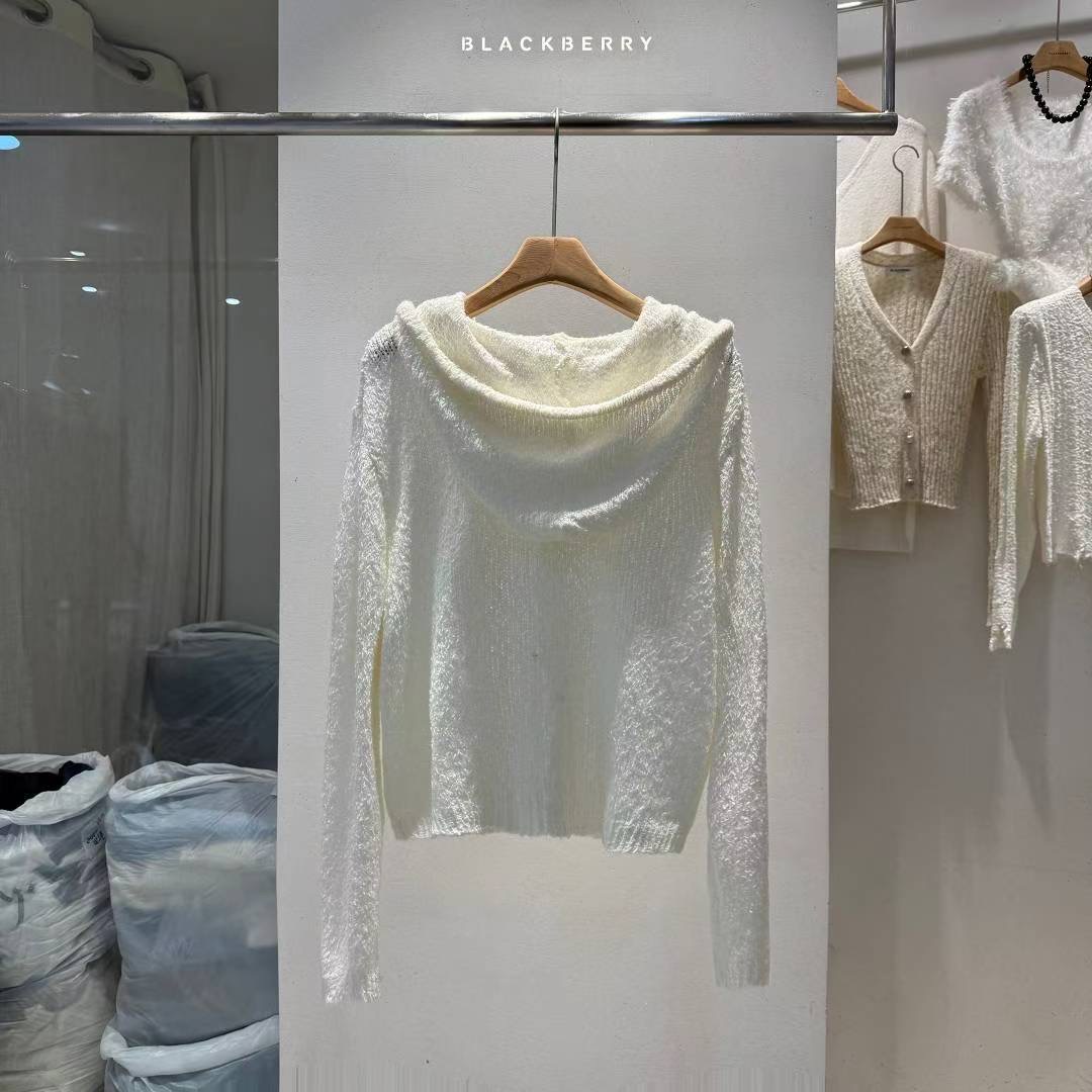 BLACKBERRY東大門㊣代購女士新款時尚推薦真品休閑職業針織衫BLACKBERRY針織衫