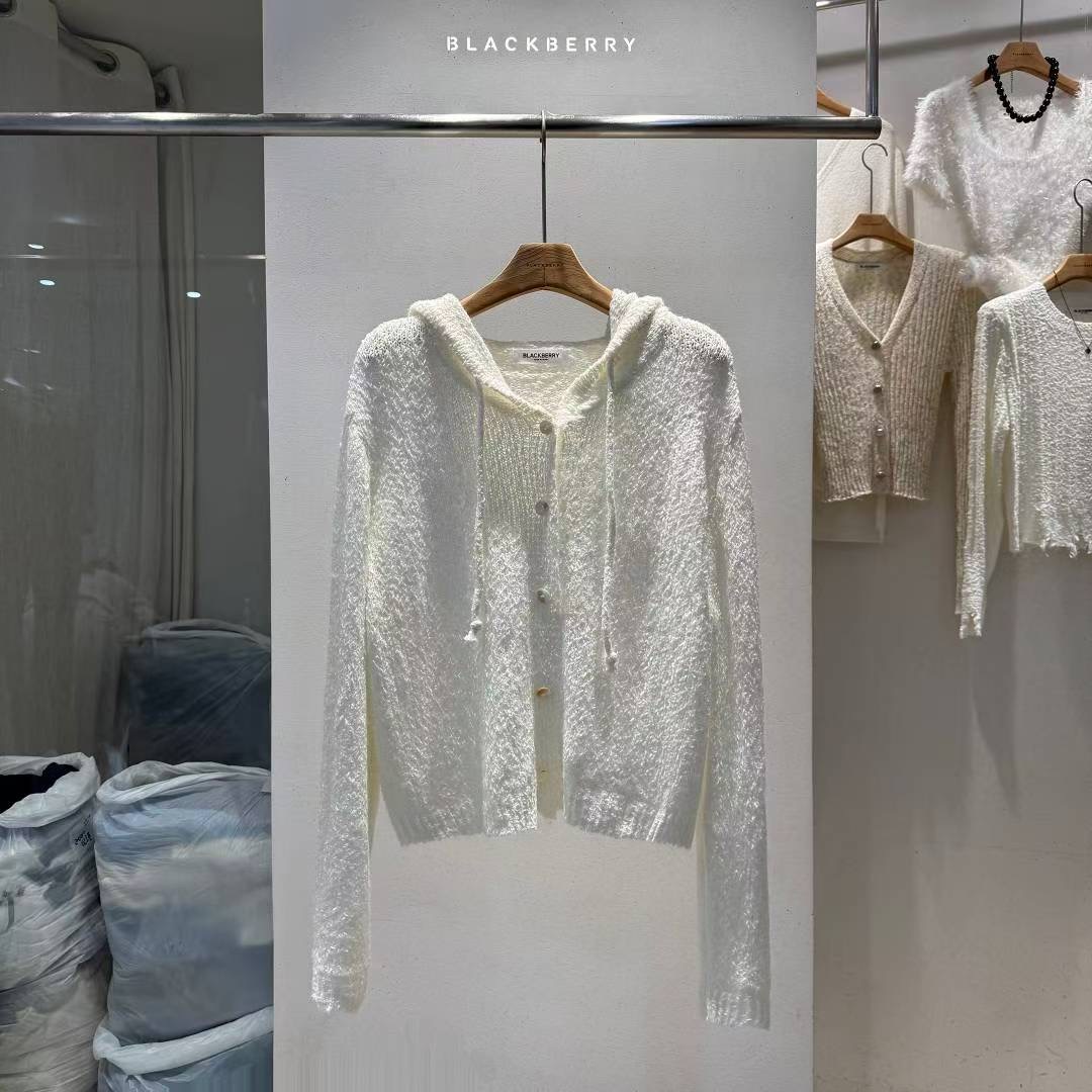 BLACKBERRY東大門㊣代購女士新款時尚推薦真品休閑職業針織衫BLACKBERRY針織衫圖色1