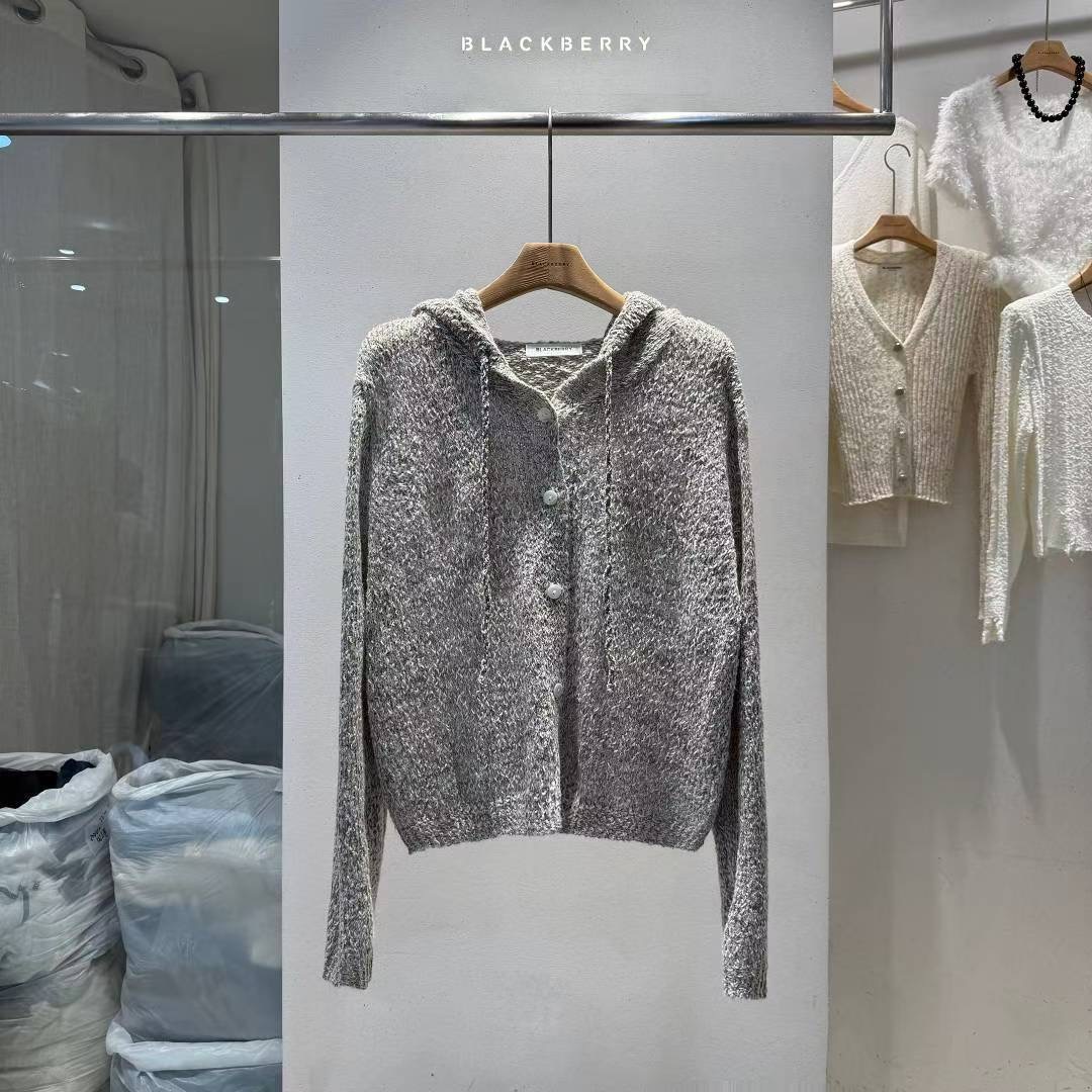 BLACKBERRY東大門㊣代購女士新款時尚推薦真品休閑職業針織衫BLACKBERRY針織衫圖色2
