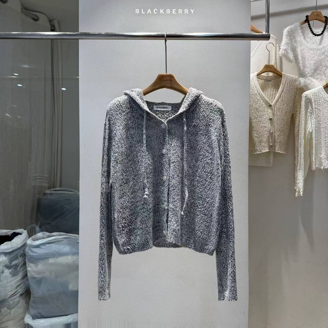 BLACKBERRY東大門㊣代購女士新款時尚推薦真品休閑職業針織衫BLACKBERRY針織衫圖色3