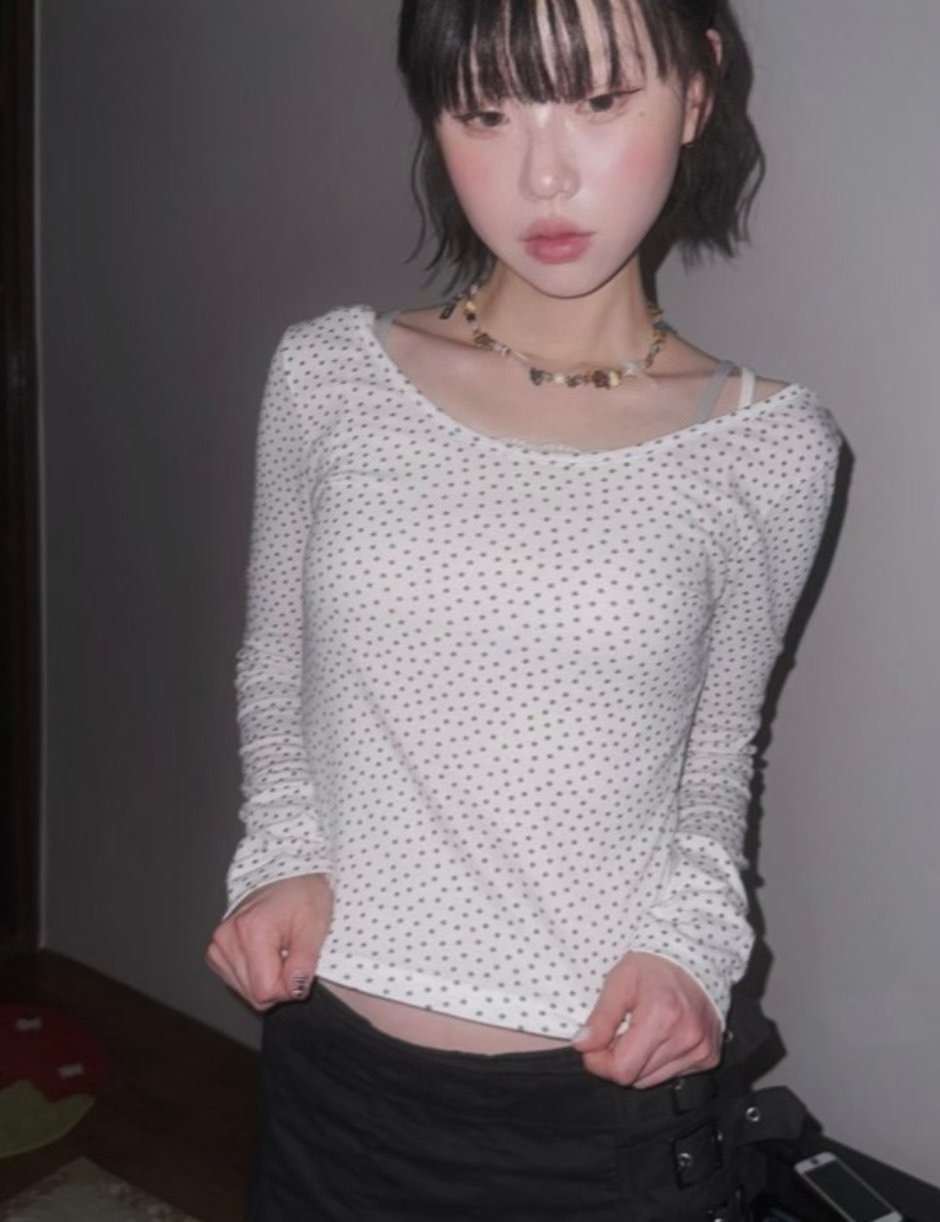 UGIPAL東大門㊣直郵女士新品休閑人氣25秋冬熱賣時尚長袖T恤UGIPAL長袖T恤