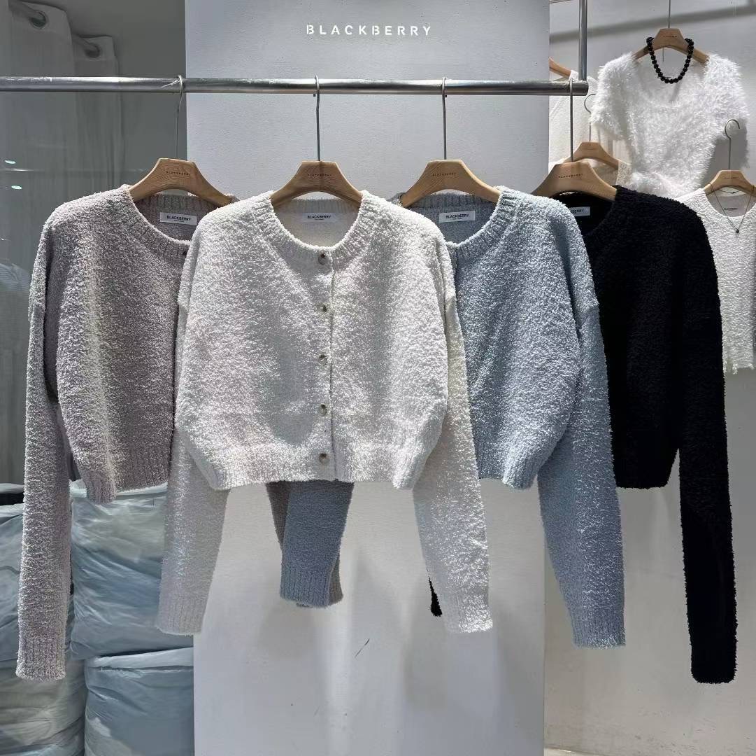BLACKBERRY東大門㊣代購女裝新品人氣時尚職業25秋冬針織衫BLACKBERRY針織衫