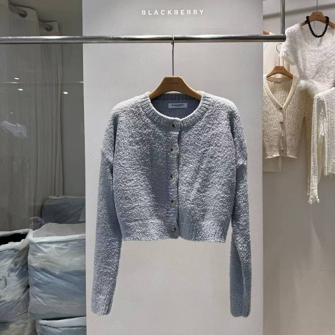 BLACKBERRY東大門㊣代購女裝新品人氣時尚職業25秋冬針織衫BLACKBERRY針織衫圖色1