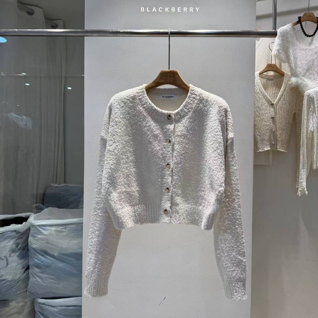 BLACKBERRY東大門㊣代購女裝新品人氣時尚職業25秋冬針織衫BLACKBERRY針織衫圖色2