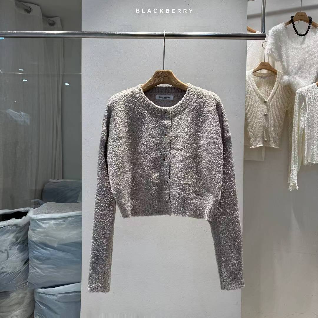 BLACKBERRY東大門㊣代購女裝新品人氣時尚職業25秋冬針織衫BLACKBERRY針織衫圖色3