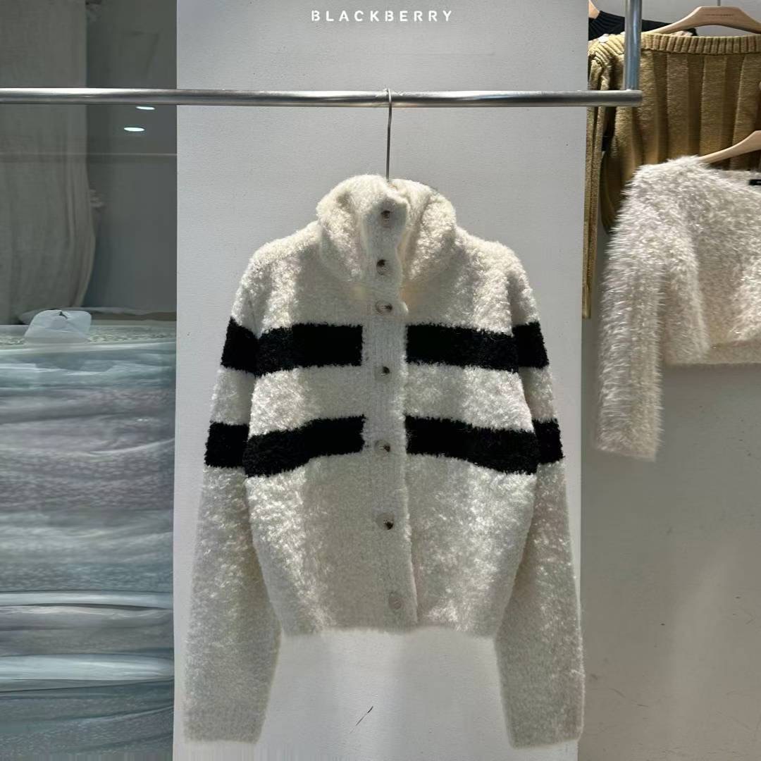 BLACKBERRY韓國代購㊣女裝新款休閑職業推薦熱賣25秋冬針織衫BLACKBERRY針織衫