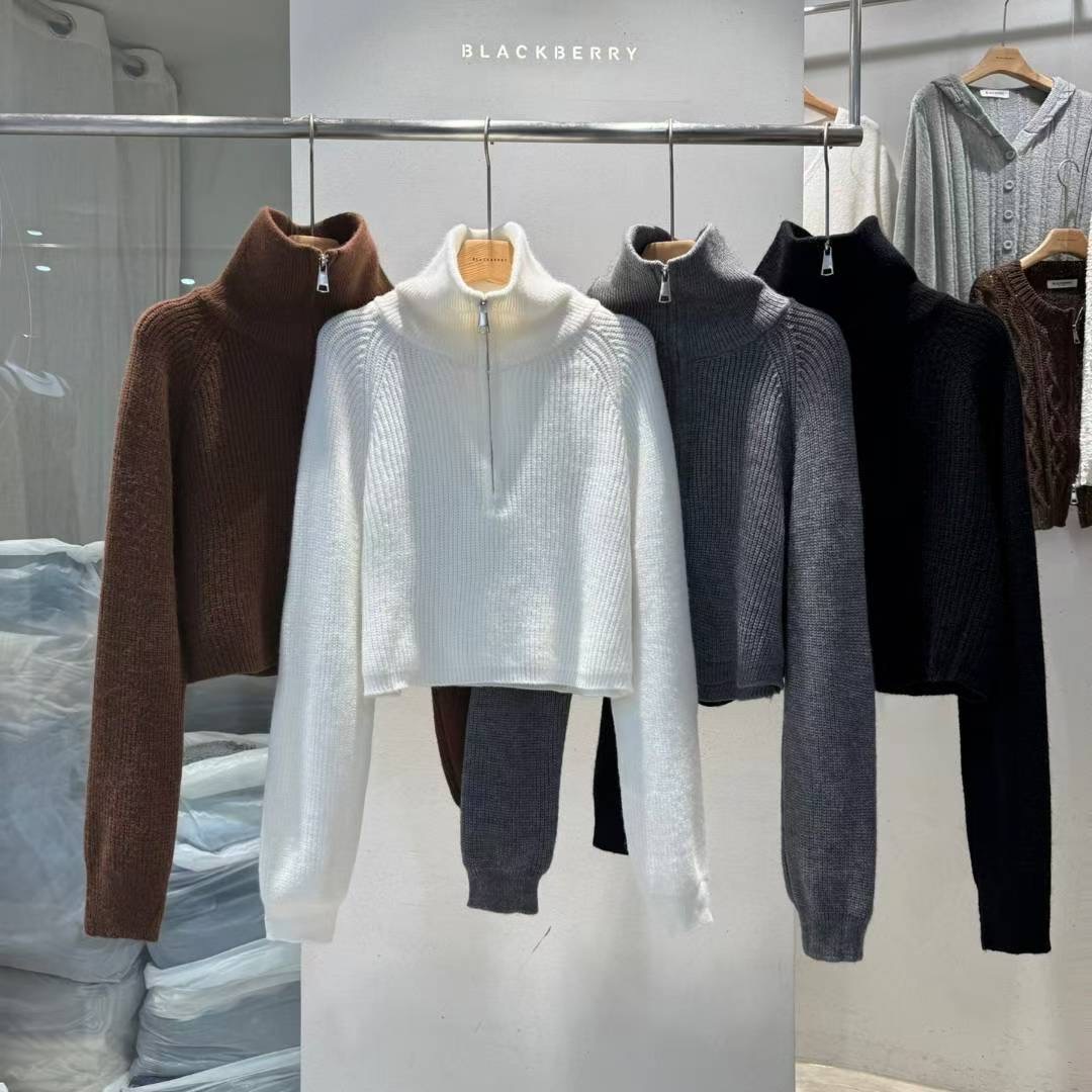 BLACKBERRY韓國代購㊣女裝新款人氣熱賣時尚職業25秋冬針織衫BLACKBERRY針織衫