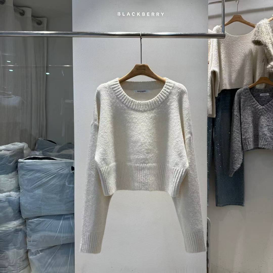 BLACKBERRY東大門㊣代購女裝新品休閑真品推薦職業25秋冬毛衣BLACKBERRY毛衣圖色1